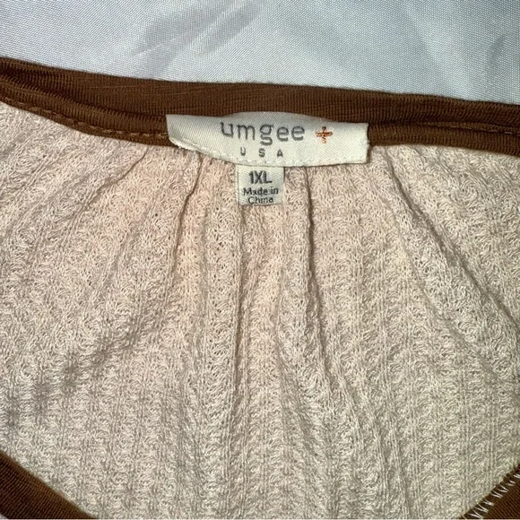 Steven‎ Tyler Top Blousy Big Long Sleeve Shirt Upcycled BOHO Rock Hippie Ladies - Picture 6 of 10